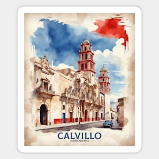 Calvillo Aguascalientes Mexico Vintage Tourism Travel Magnet